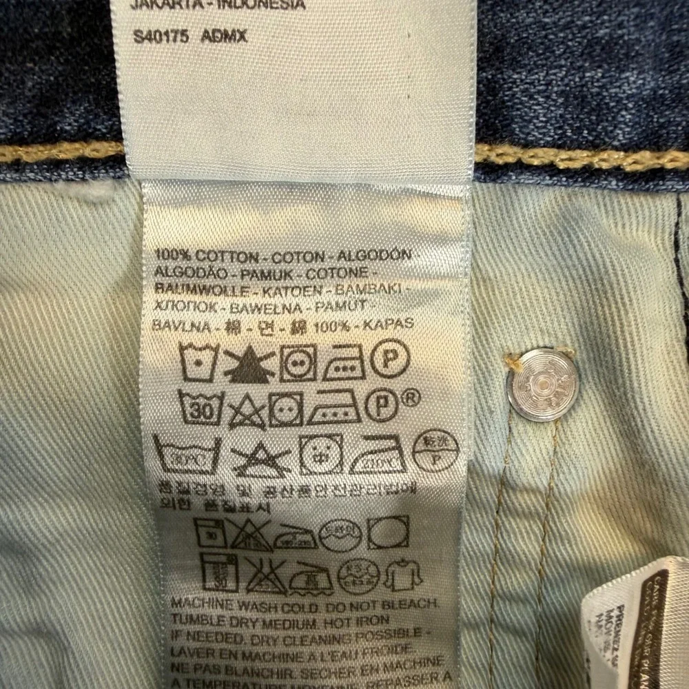 Levi's 508 Regular Taper Fit Jeans Men's Size 32x32 Blue Medium Wash Denim Pants